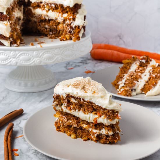 Nut Free Carrot Cake