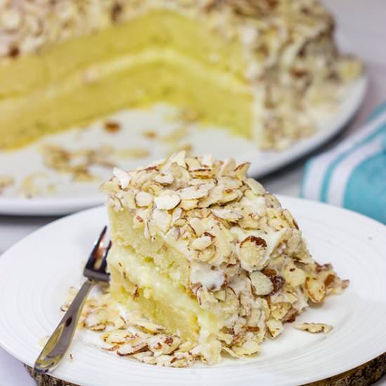 Burnt Almond Torte