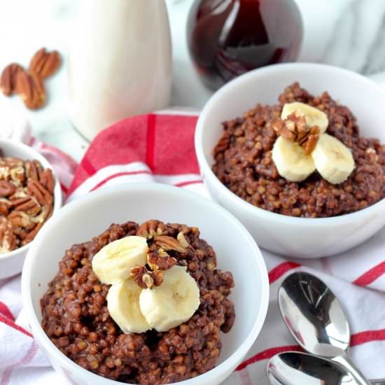 Chocolate Buckwheat Porridge
