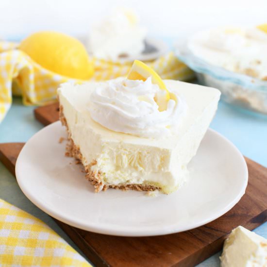 No-Bake Lemon Icebox Pie