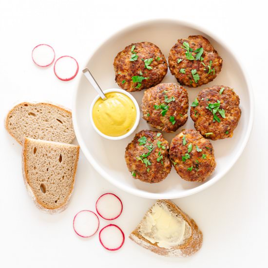 Frikadellen (German Meat Patties)