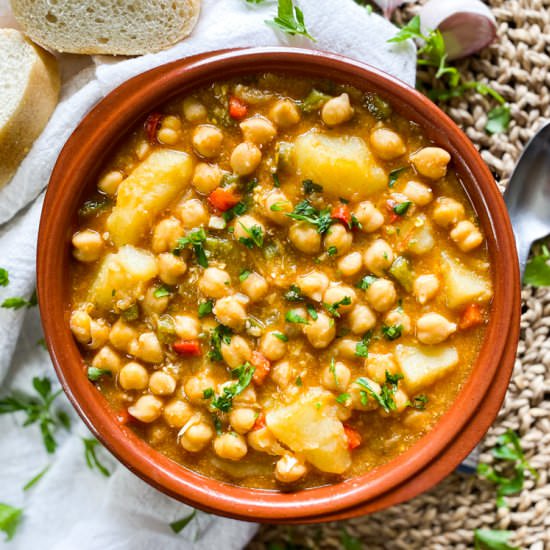 Spanish Potaje de Garbanzos