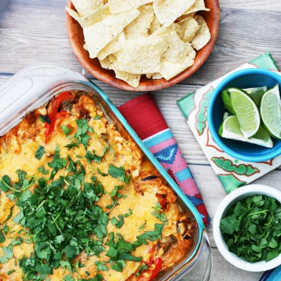Chicken Fajita Bake