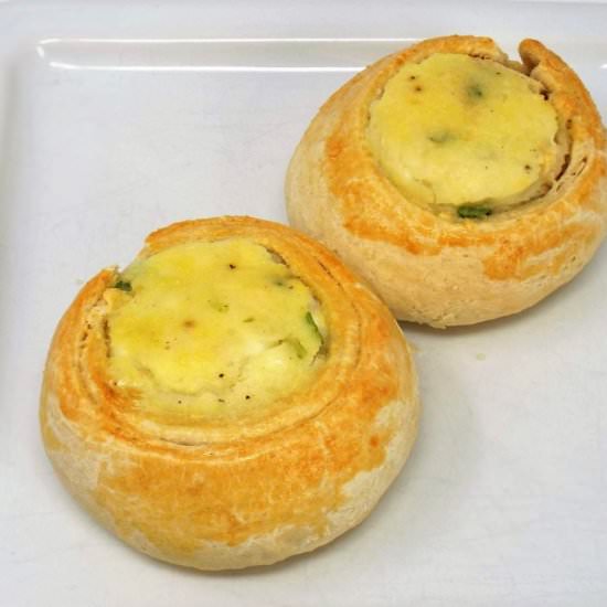 Potato and Cheese Knish