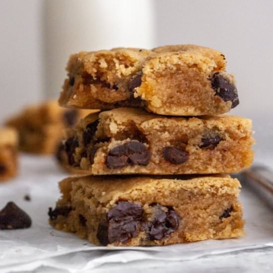 Paleo Blonde Brownies