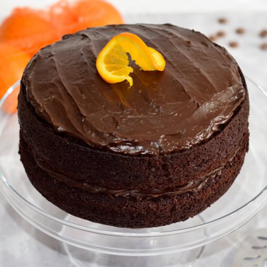 Easy Chocolate Orange Cake