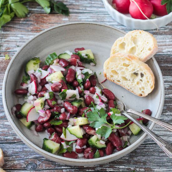 Red Kidney Bean Salad