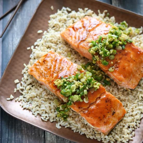 Red Miso Salmon