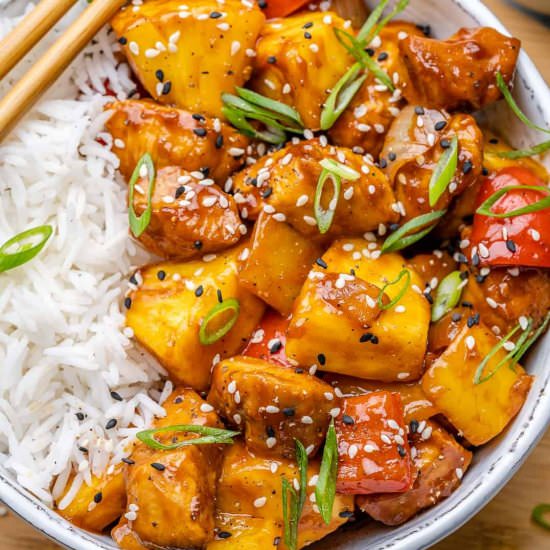 EASY SWEET AND SOUR CHICKEN