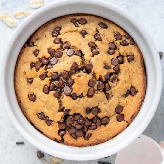 CHOCOLATE CHIP BAKED OATS
