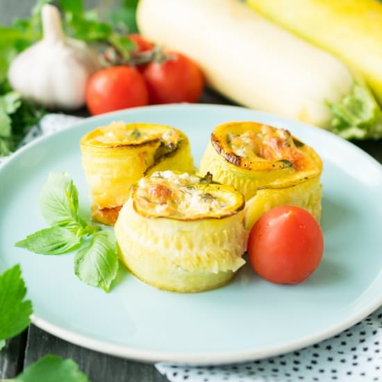 Chicken Zucchini Rolls