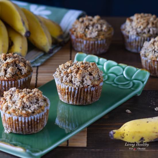 Almond Flour Banana Muffins