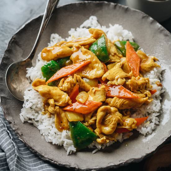 Chinese Curry Chicken
