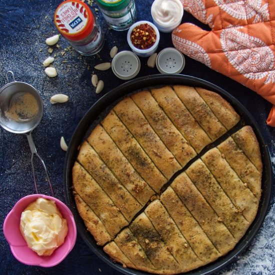 Dominos Style Garlic Bread Recipe