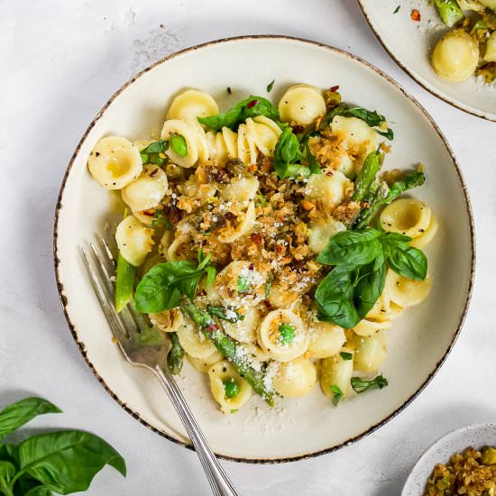 Pasta with peas