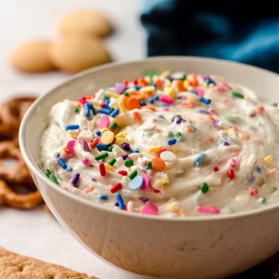 cake batter dip