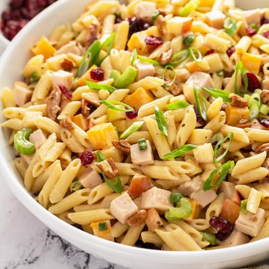 Turkey Apple Pasta Salad