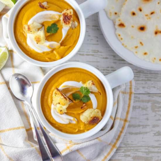 Curry Cauliflower Soup