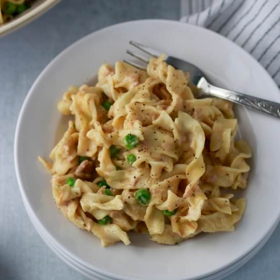 Instant Pot Tuna Noodle Casserole
