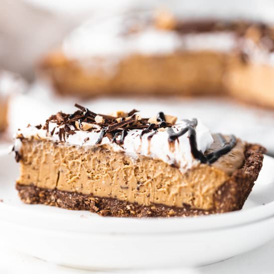 Vegan peanut butter pie