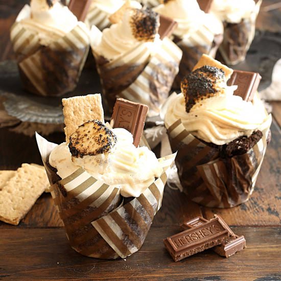 S’mores Cupcakes