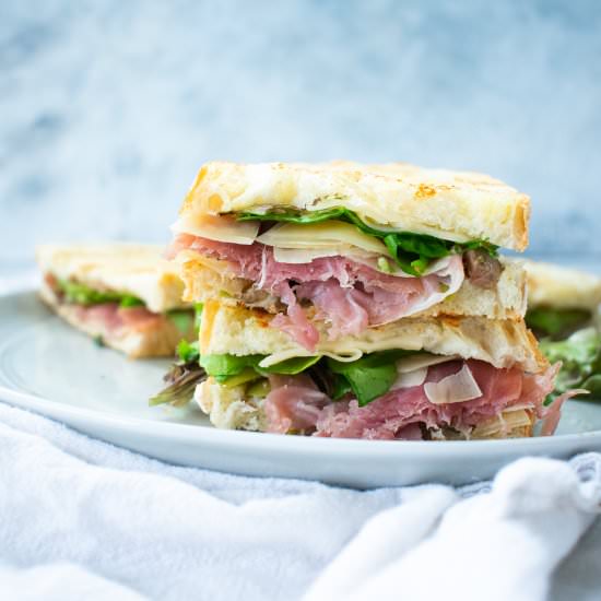 Prosciutto & Parmesan Panini