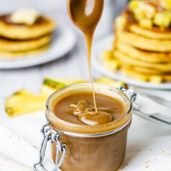 COCONUT CARAMEL SAUCE (VEGAN CARAME