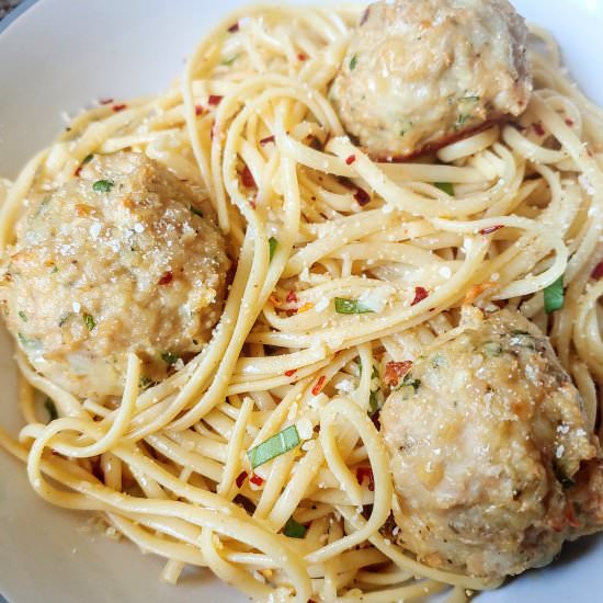 Baked Italian Chicken Meatballs