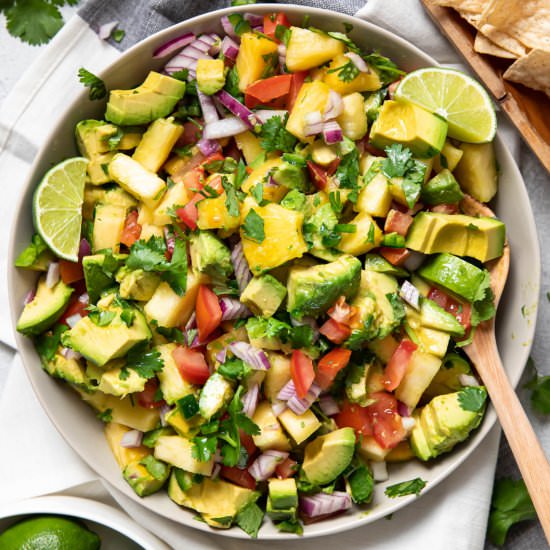 Pineapple Avocado Salsa