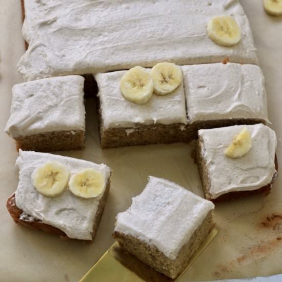 Banana Snack Cake