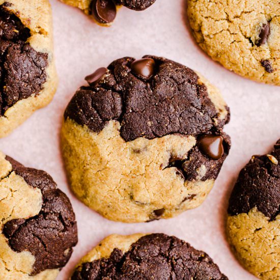 Chocolate Peanut Butter Cookies