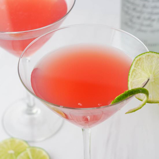 Keto Cosmopolitan Cocktail