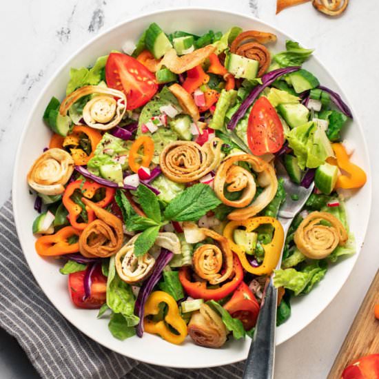 Authentic Fattoush Salad