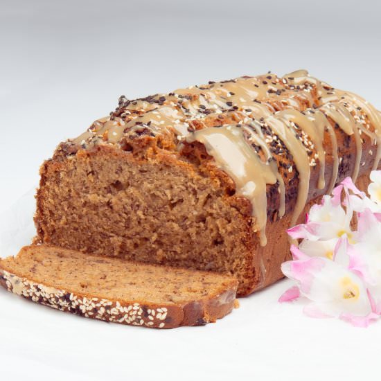 Tahini Banana Bread