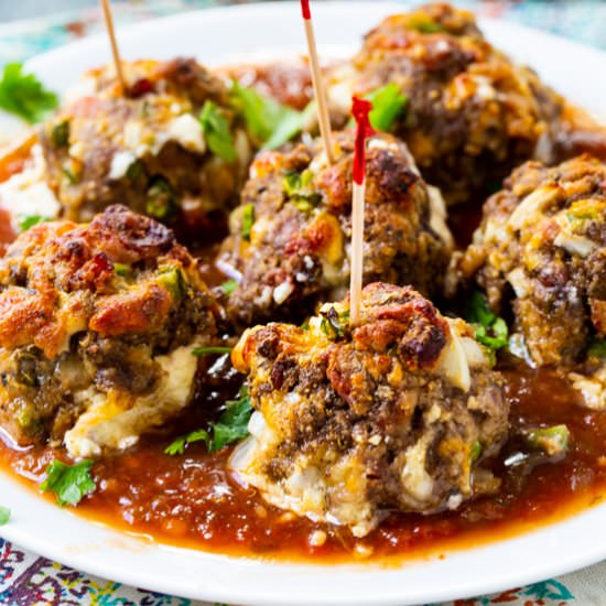 Jalapeno Popper Meatballs