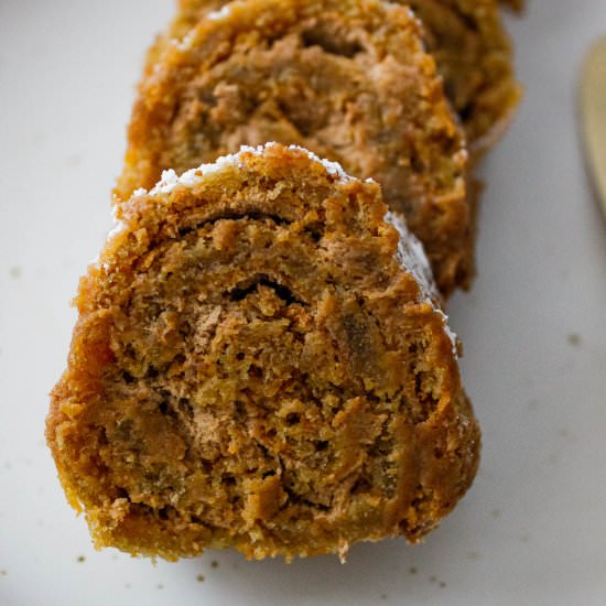 Mocha Roll Cake