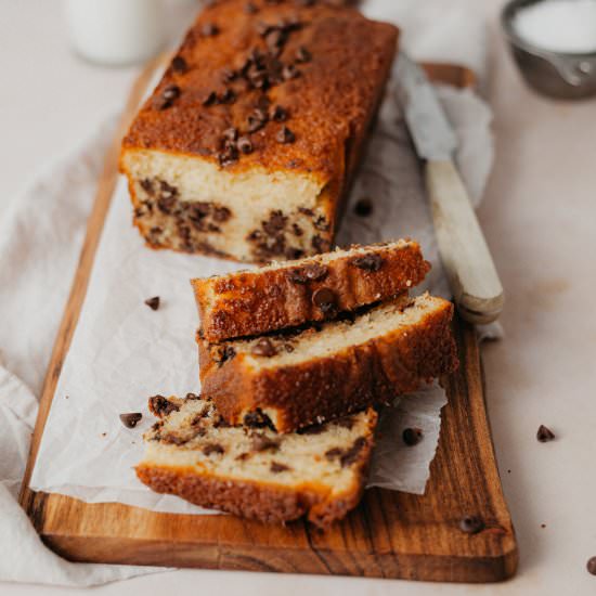 Chocolate Chip Loaf Cake