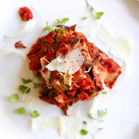 Baked Eggplant Parmesan