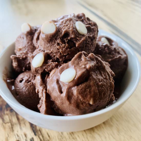 Creamy Vegan Chocolate Ice Cream
