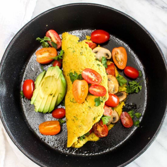 Best Ever Vegan Omelet