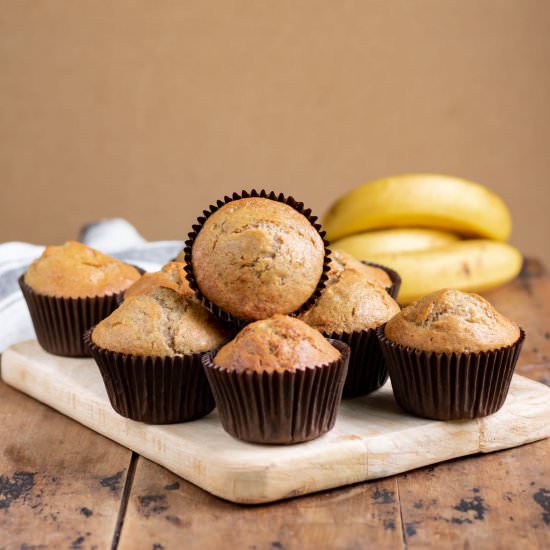 Vegan Banana Muffins