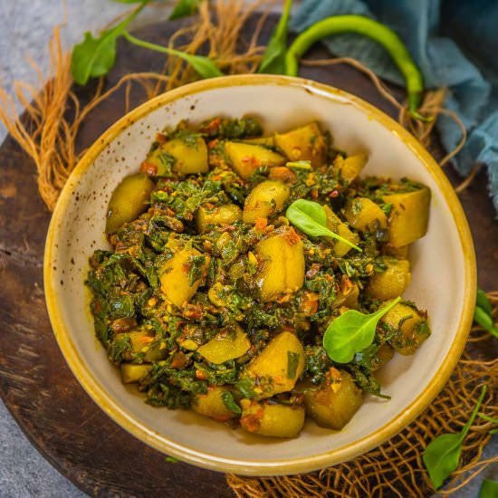 Aloo Palak