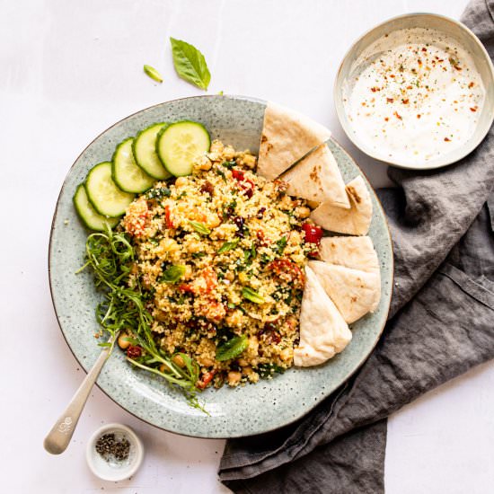 15 Minute Moroccan CousCous
