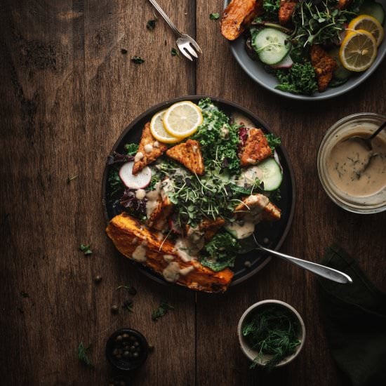Creamy Tahini Dill Dressing
