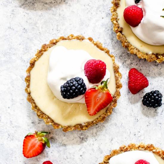 White Chocolate Lemon Cream Tart