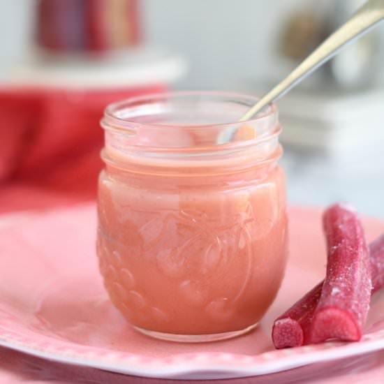 Rhubarb Curd