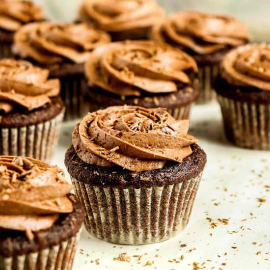 Homemade Chocolate Cupcakes
