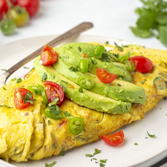 Tex-Mex omelet