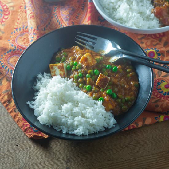 Healthy Matar Paneer