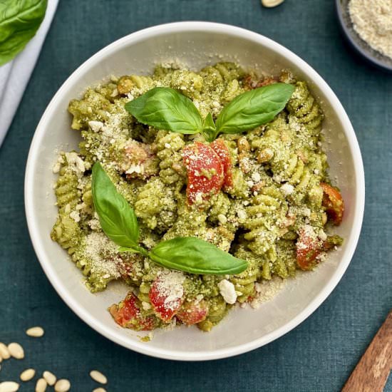 Vegan Pesto Pasta